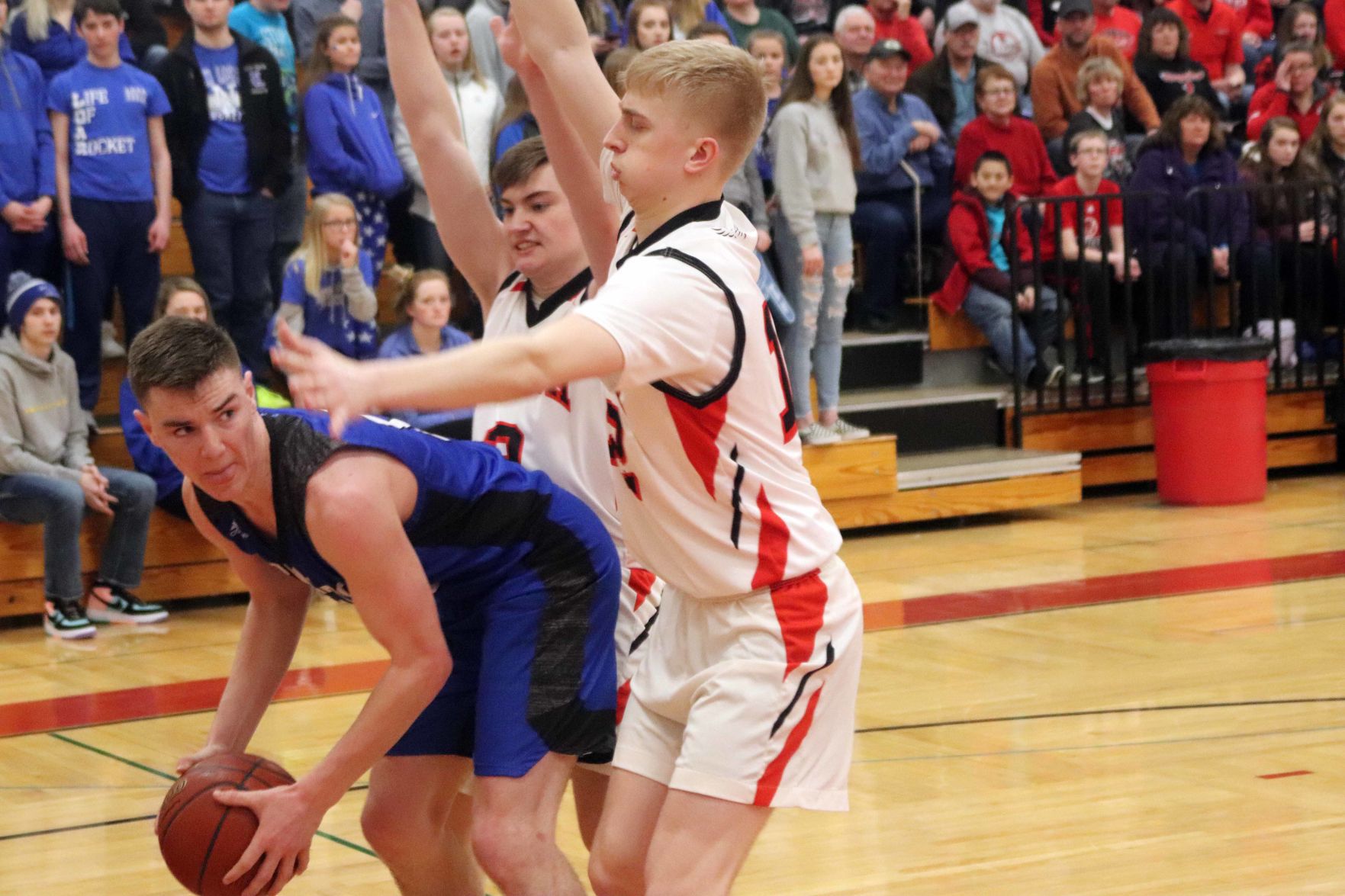 New Lisbon at Bangor boys basketball regional (3-2-19)